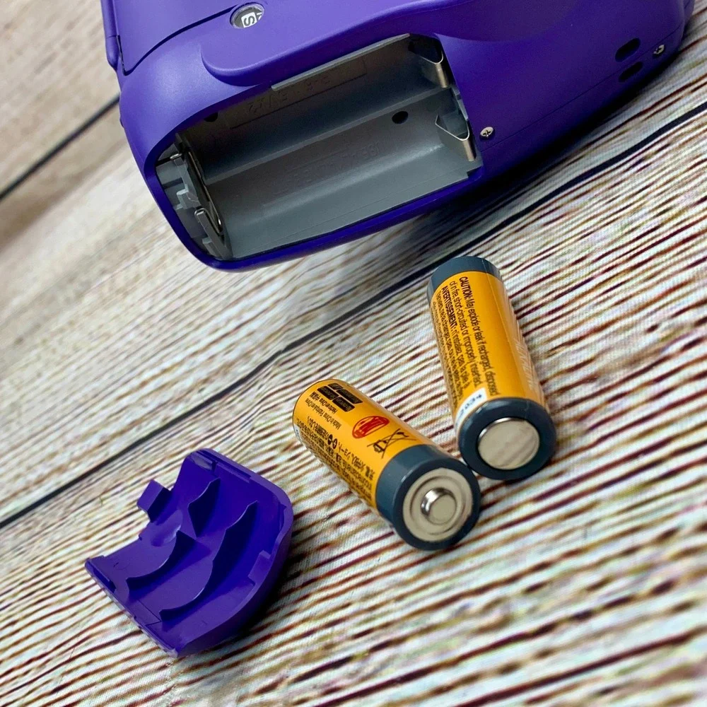 Fujifilm Instax‎ Mini 8 Purple Instant Camera Bundle with Case & Film Pack